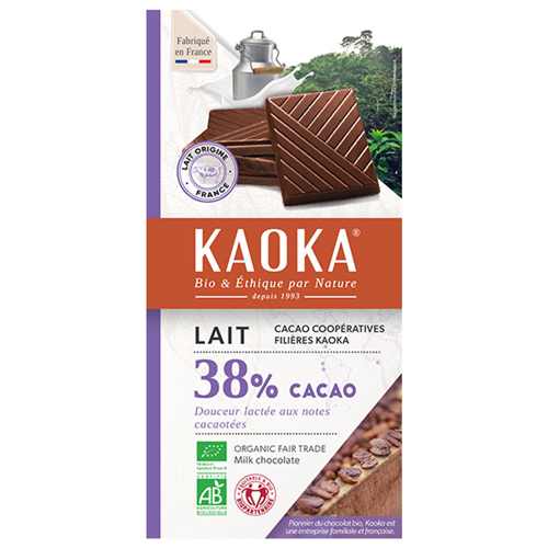 Chocolate Kaoka con leche