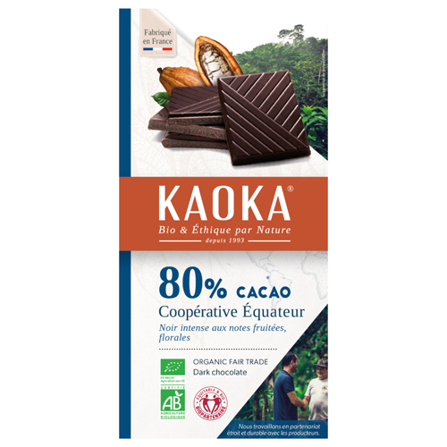 Chocolate Kaoka 80% cacao